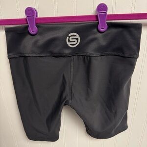 SKIMS Black Active Shorts